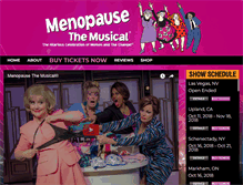 Tablet Screenshot of menopausethemusical.com